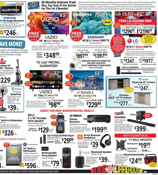 Catalogue ABC Warehouse from 06/29/2025