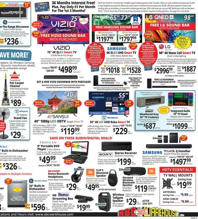 Catalogue ABC Warehouse from 07/06/2025