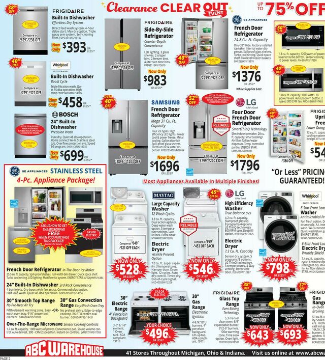 Catalogue ABC Warehouse from 07/27/2025