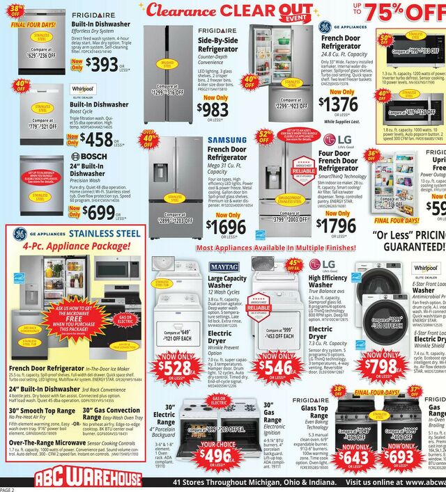Catalogue ABC Warehouse from 08/03/2025