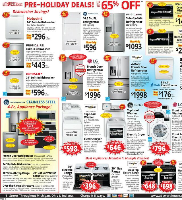 Catalogue ABC Warehouse from 08/17/2025