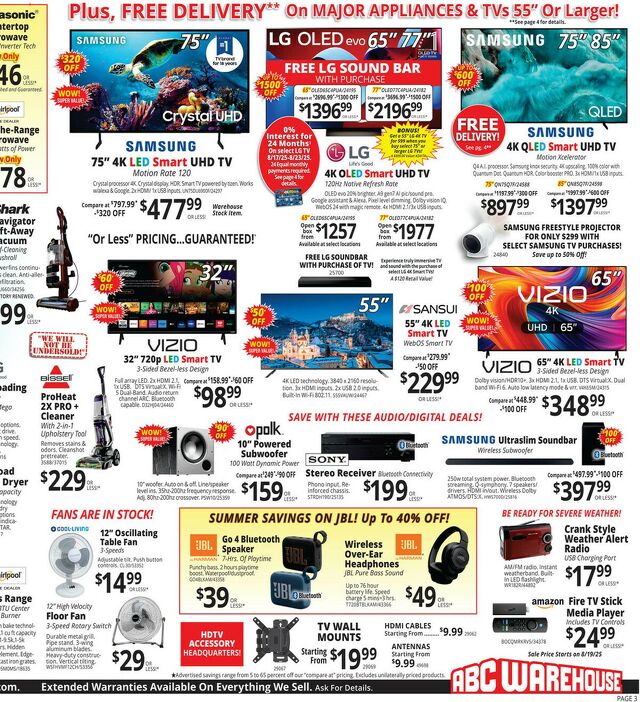 Catalogue ABC Warehouse from 08/17/2025