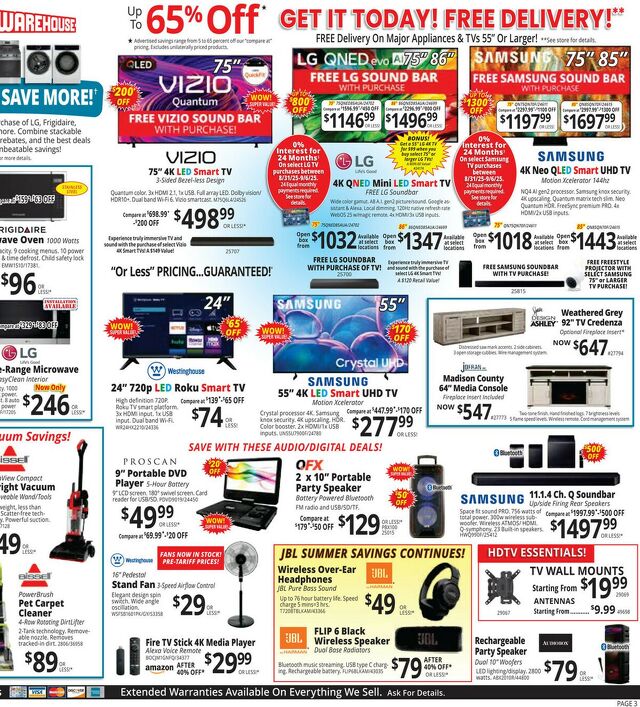 Catalogue ABC Warehouse from 08/31/2025