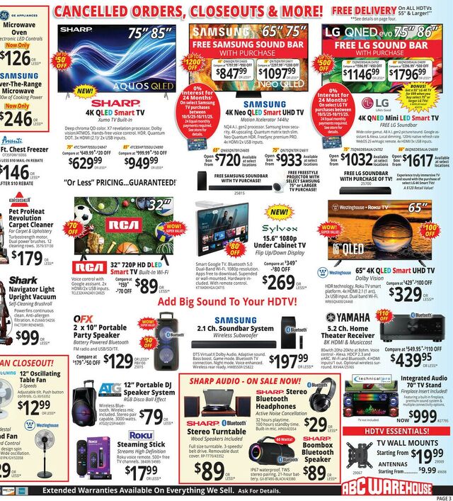 Catalogue ABC Warehouse from 10/05/2025