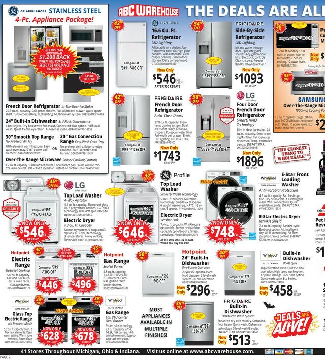 Catalogue ABC Warehouse from 10/12/2025