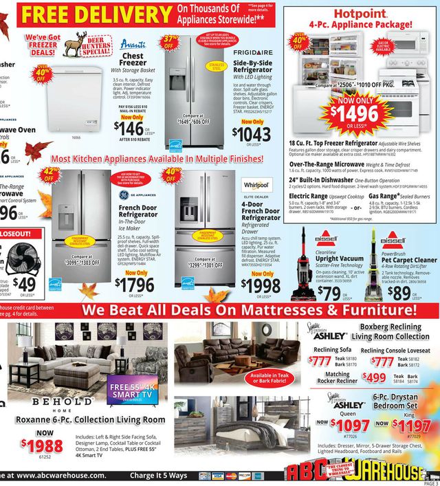 Catalogue ABC Warehouse from 10/01/2023