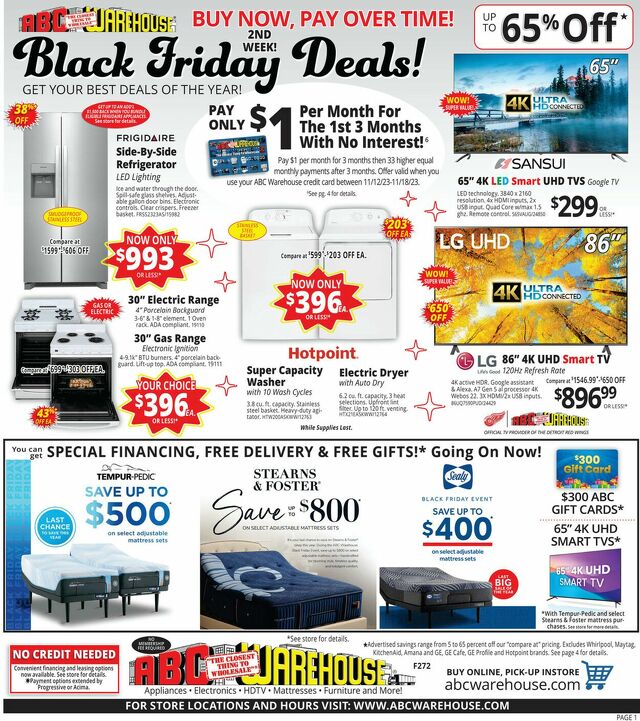 Catalogue ABC Warehouse from 11/12/2023