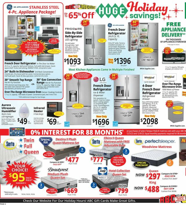 Catalogue ABC Warehouse from 12/03/2023