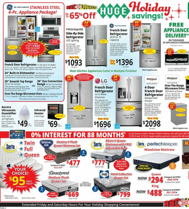 Catalogue ABC Warehouse from 12/10/2023