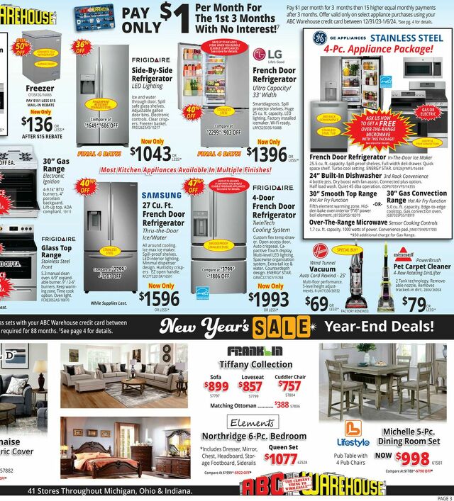 Catalogue ABC Warehouse from 12/31/2023