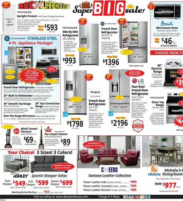 Catalogue ABC Warehouse from 01/28/2024