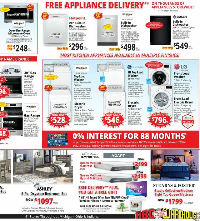 Catalogue ABC Warehouse from 01/28/2024