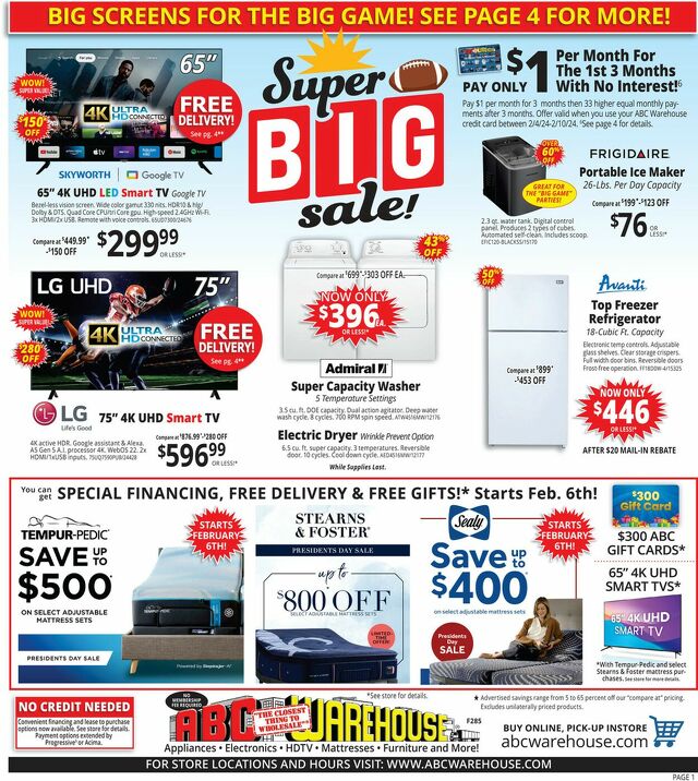 Catalogue ABC Warehouse from 02/04/2024