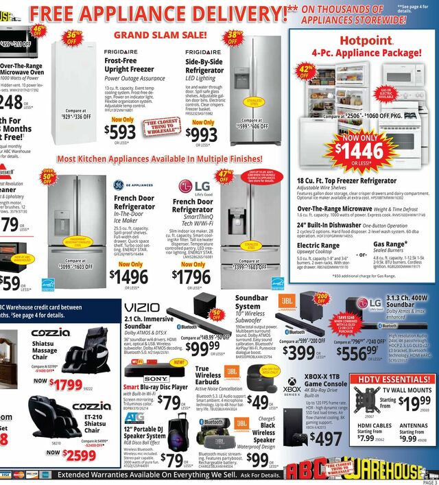 Catalogue ABC Warehouse from 03/31/2024