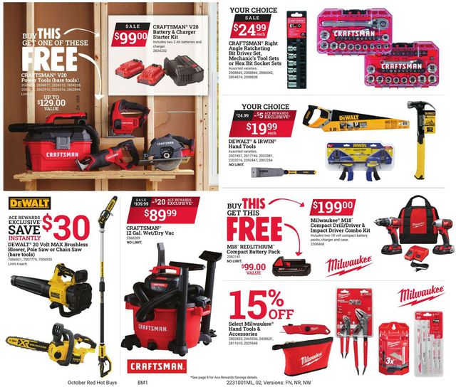 Catalogue Ace Hardware from 10/01/2023