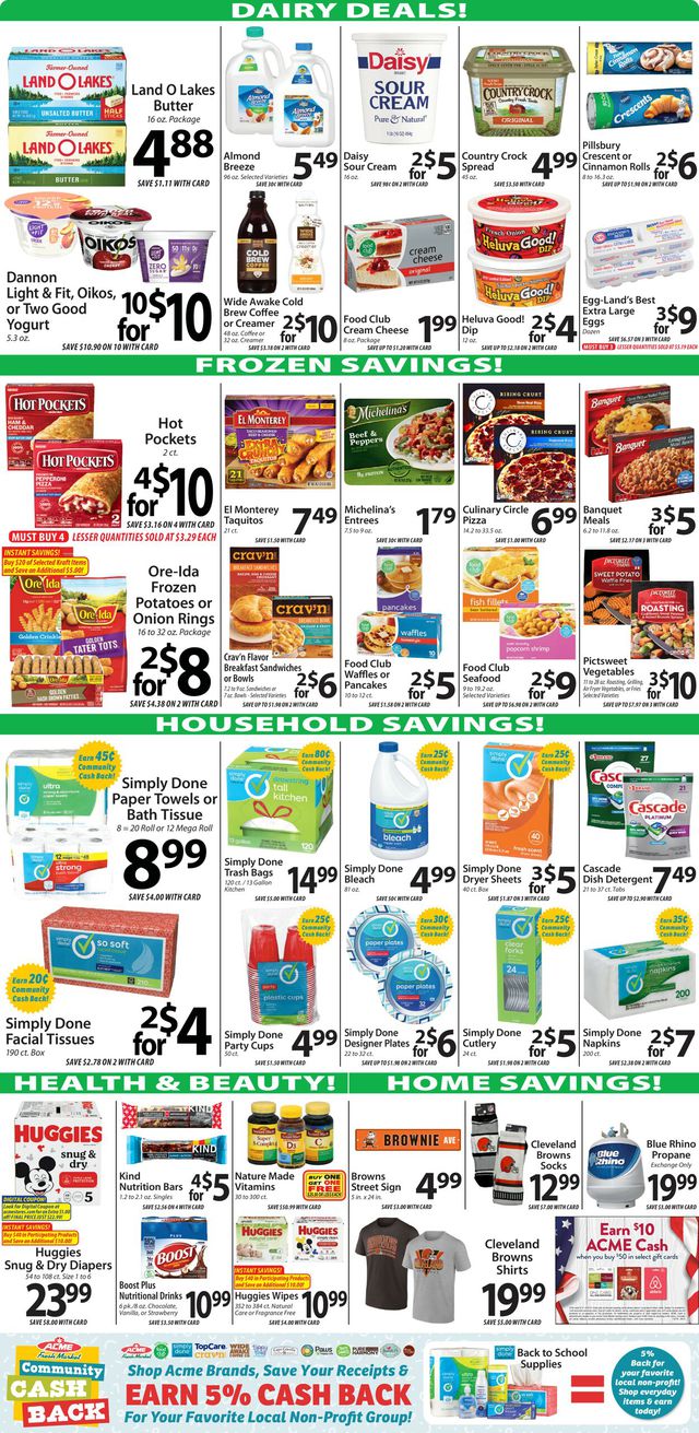 Catalogue Acme Fresh Market from 08/31/2023