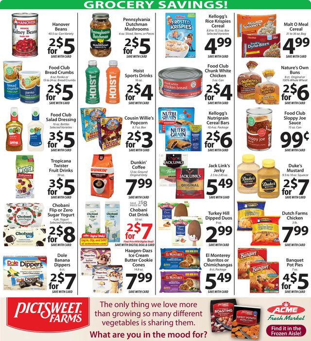 Catalogue Acme Fresh Market from 08/31/2023