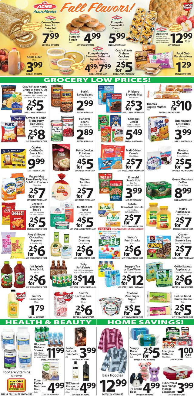 Catalogue Acme Fresh Market from 09/07/2023