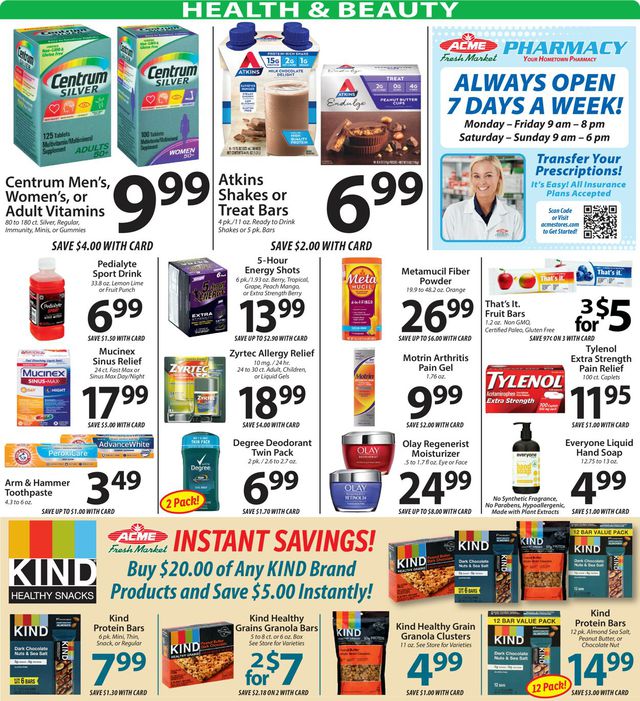 Catalogue Acme Fresh Market from 09/07/2023