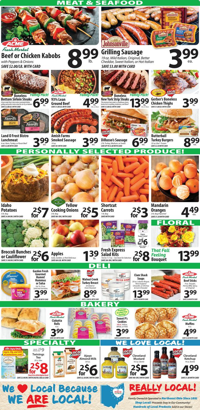Catalogue Acme Fresh Market from 09/28/2023