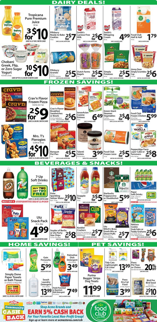 Catalogue Acme Fresh Market from 10/05/2023