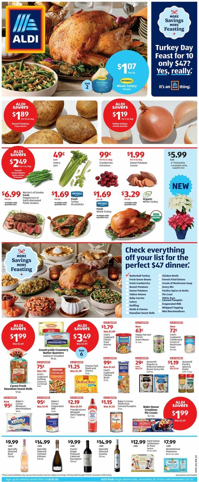 Catalogue ALDI - South Gate, CA from 11/20/2024