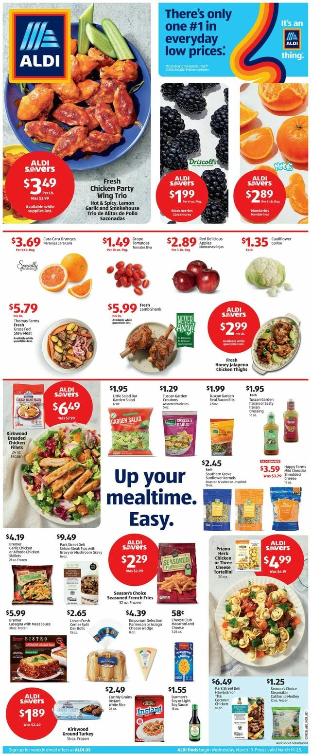 Catalogue ALDI - South Gate, CA from 03/19/2025