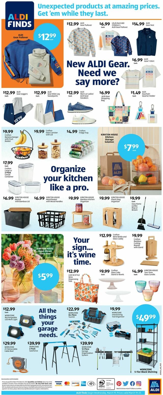 Catalogue ALDI - South Gate, CA from 03/19/2025