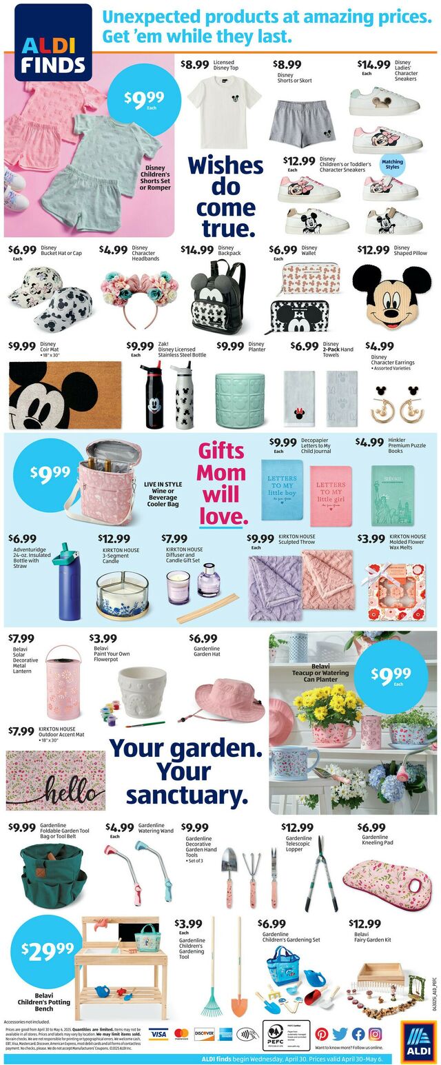 Catalogue ALDI - South Gate, CA from 04/30/2025