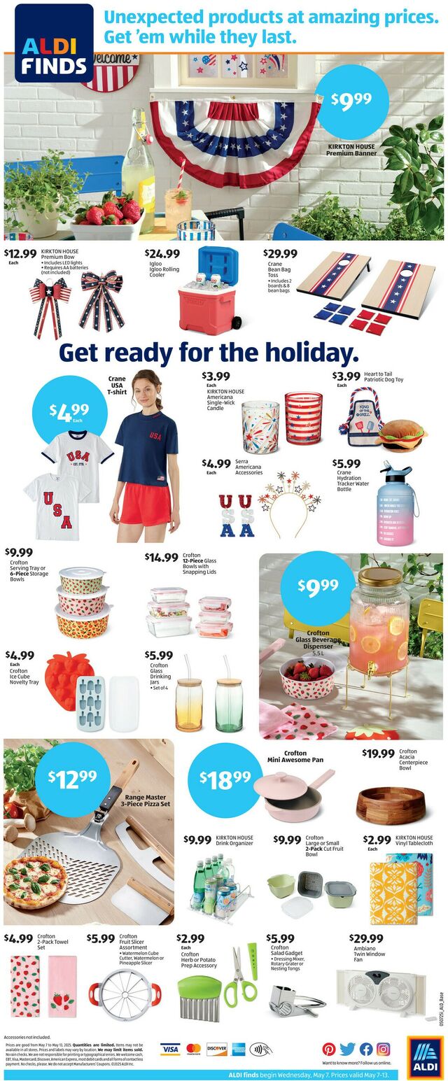 Catalogue ALDI - South Gate, CA from 05/07/2025