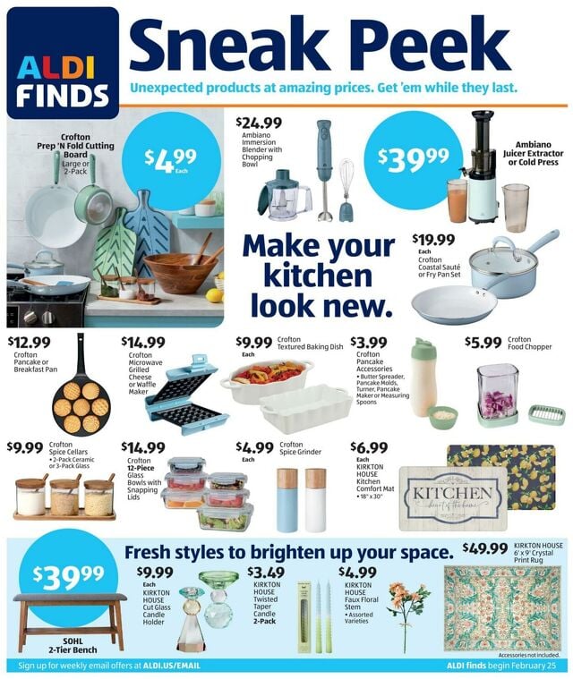 Catalogue ALDI from 02/25/2026