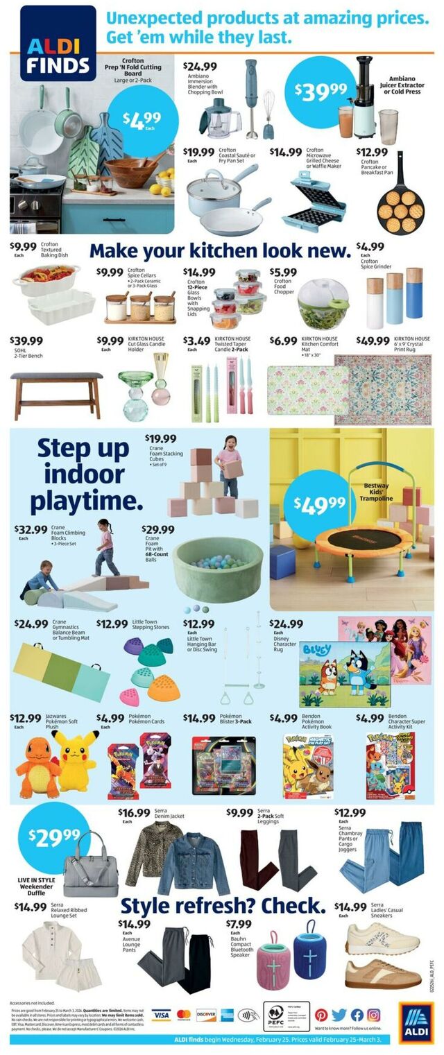 Catalogue ALDI from 02/25/2026