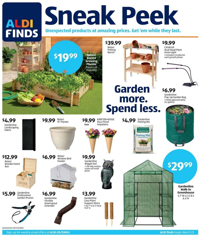 Catalogue ALDI from 03/25/2026