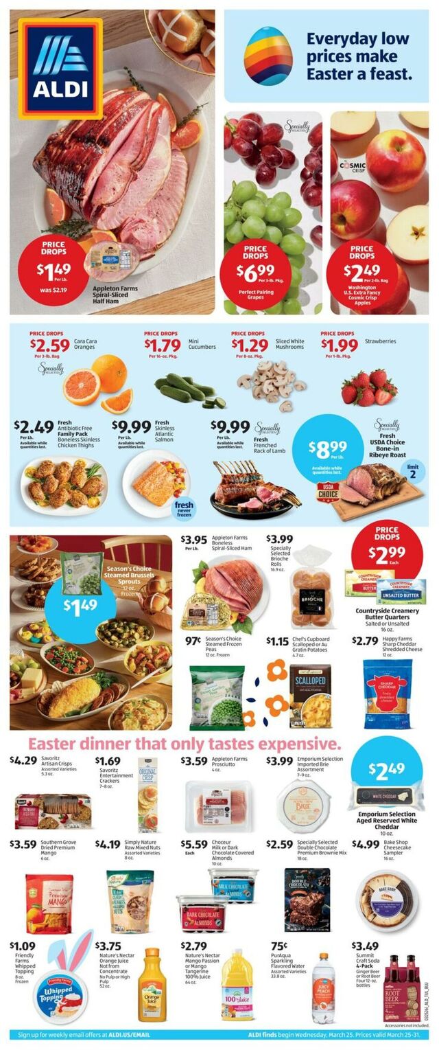 Catalogue ALDI from 03/25/2026