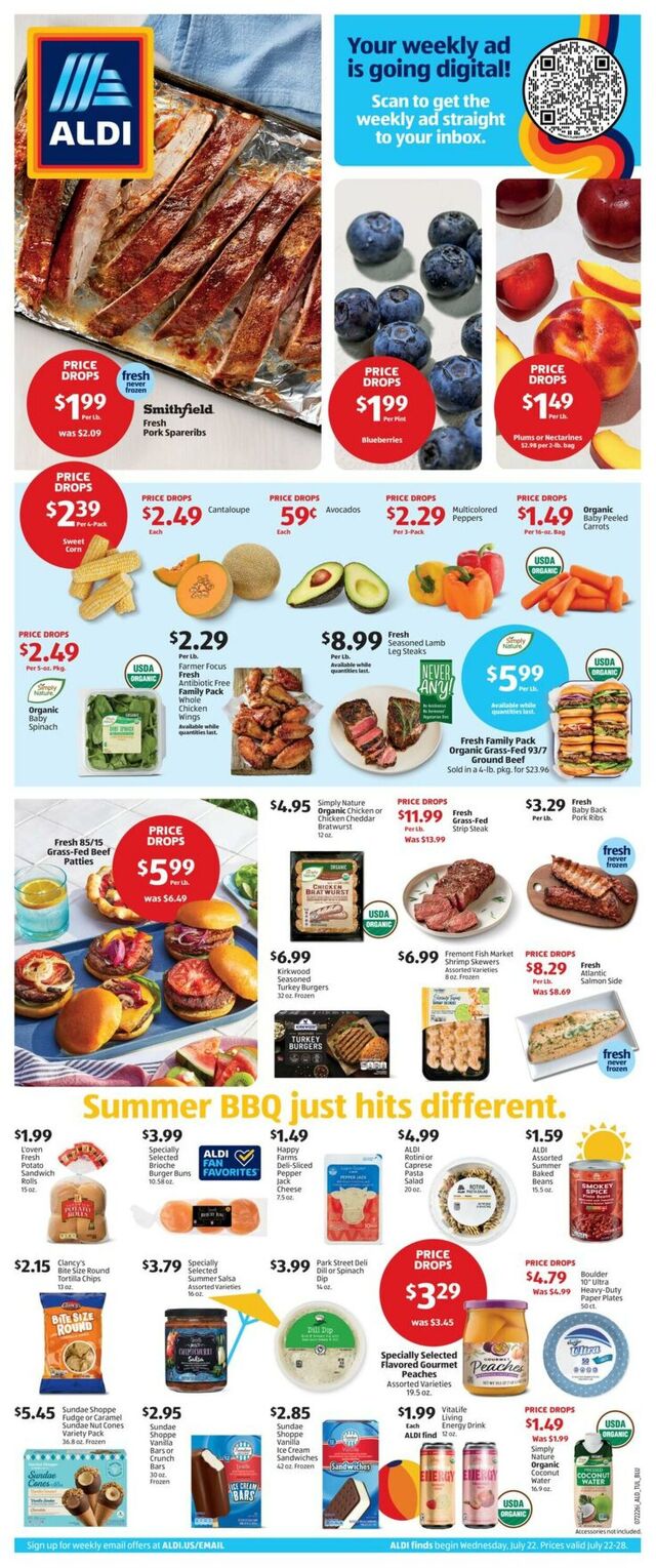 Catalogue ALDI from 07/22/2026