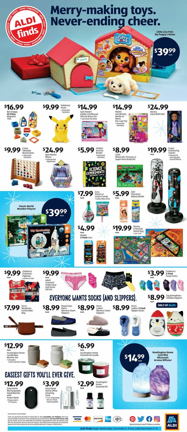 Catalogue ALDI - South Gate, CA from 12/06/2023