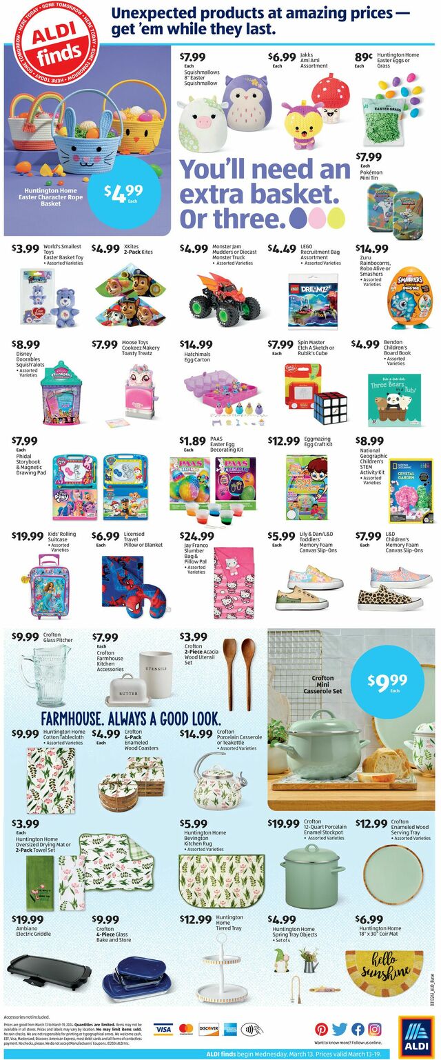 Catalogue ALDI - New York, NY from 03/13/2024