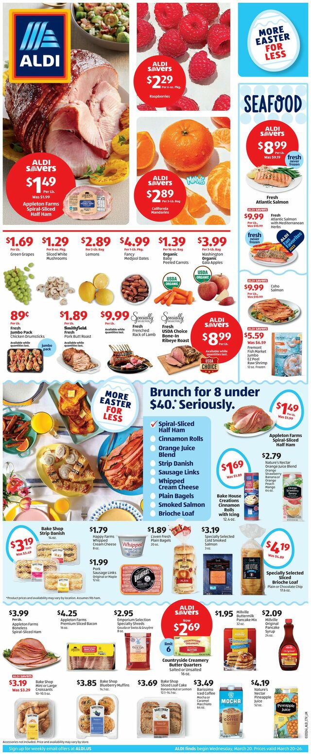 Catalogue ALDI - New York, NY from 03/20/2024