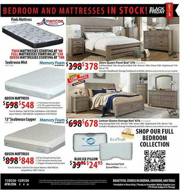 Catalogue American Furniture Warehouse from 12/01/2024