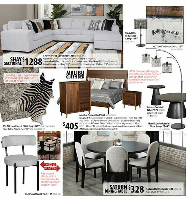 Catalogue American Furniture Warehouse from 02/02/2025