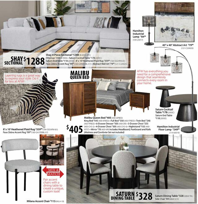 Catalogue American Furniture Warehouse from 02/02/2025