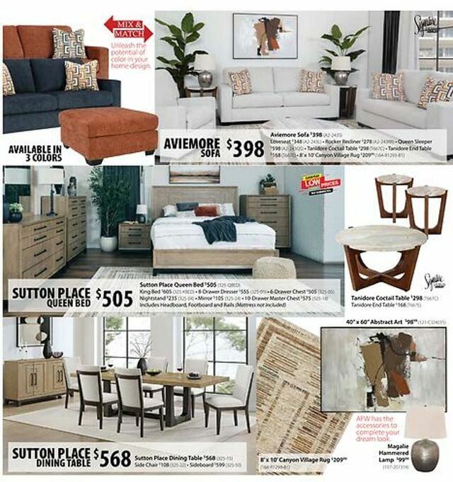 Catalogue American Furniture Warehouse from 02/02/2025