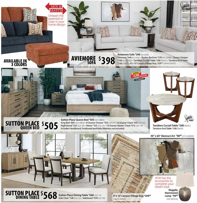 Catalogue American Furniture Warehouse from 02/02/2025