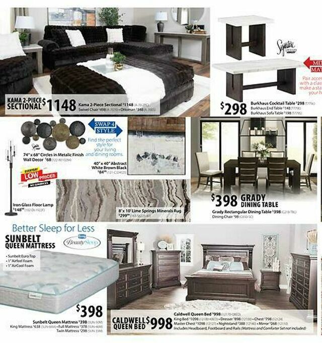 Catalogue American Furniture Warehouse from 03/30/2025