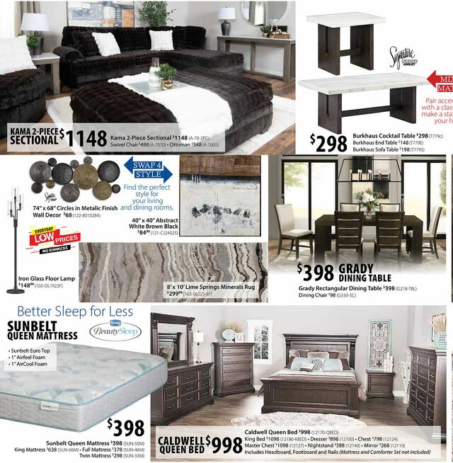 Catalogue American Furniture Warehouse from 03/30/2025