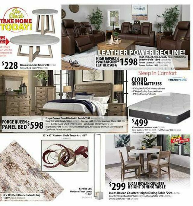 Catalogue American Furniture Warehouse from 03/30/2025