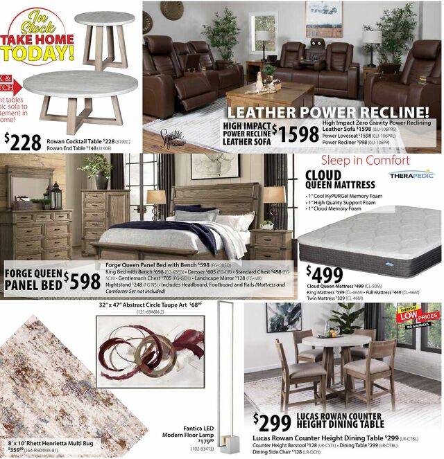 Catalogue American Furniture Warehouse from 03/30/2025