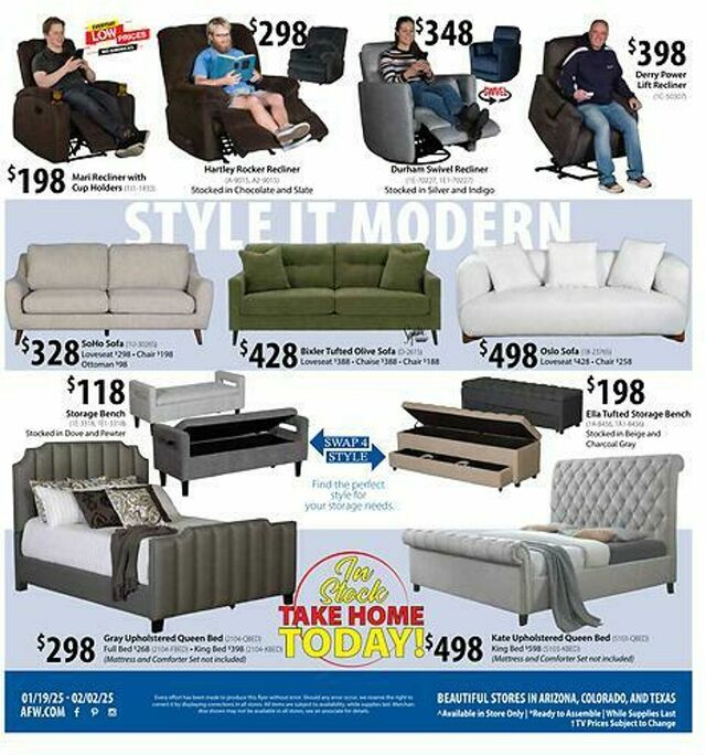 Catalogue American Furniture Warehouse from 03/30/2025