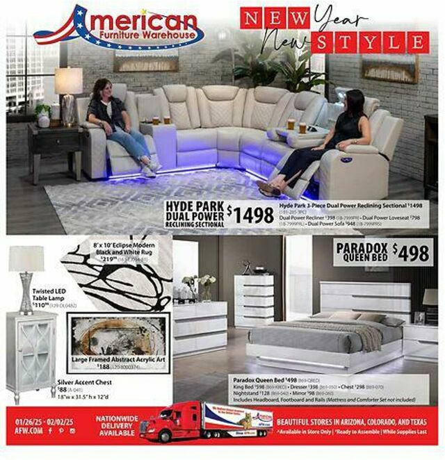 Catalogue American Furniture Warehouse from 05/11/2025