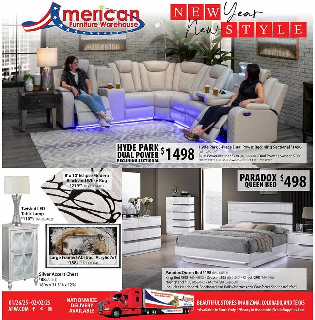 Catalogue American Furniture Warehouse from 05/11/2025